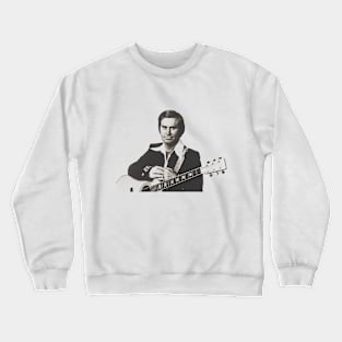 George Jones Retro Country Music Legend Tribute Crewneck Sweatshirt